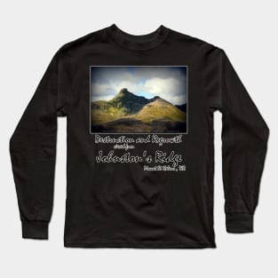 destruction and regrowth seen from Johnston's Ridge Long Sleeve T-Shirt